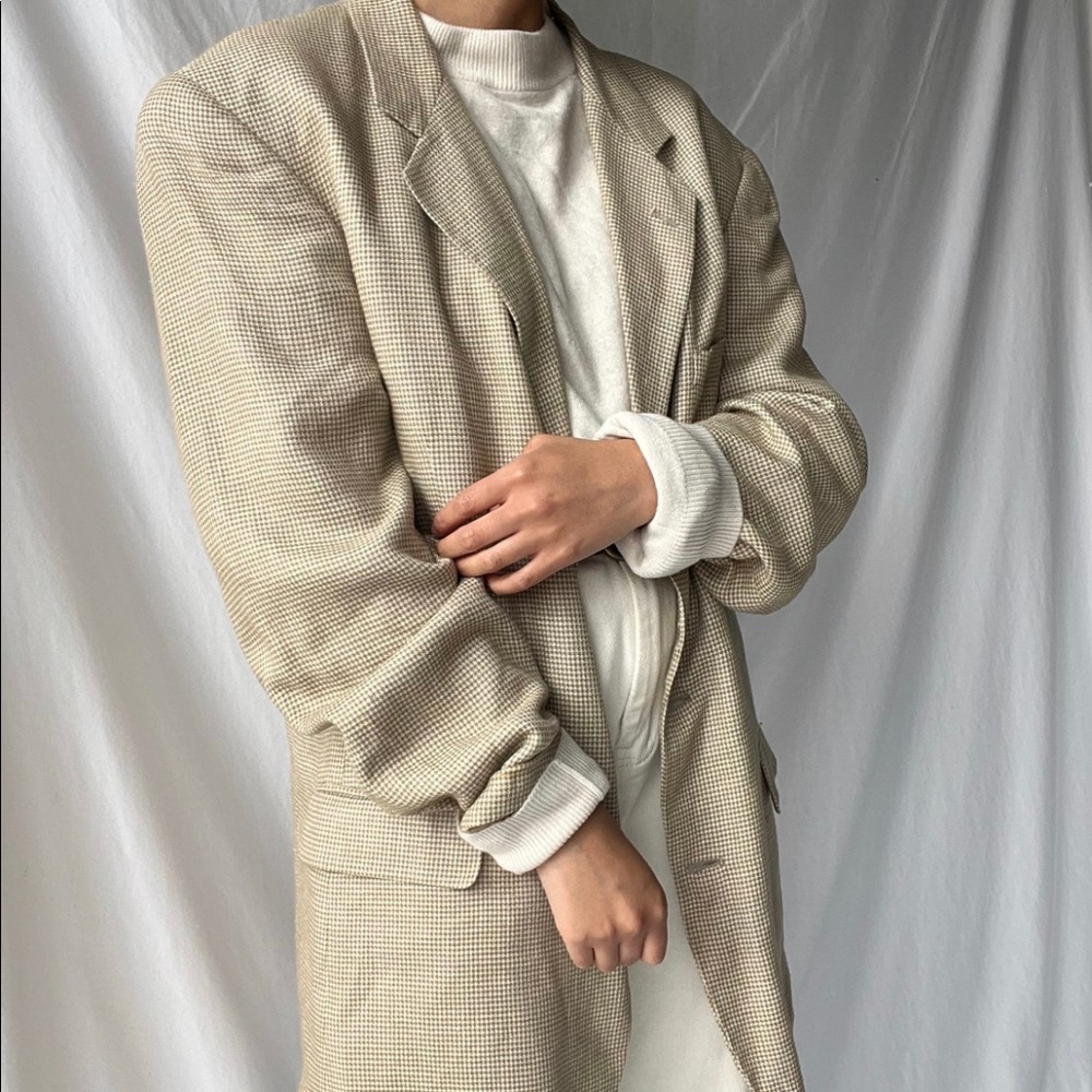 Oversized vintage blazer